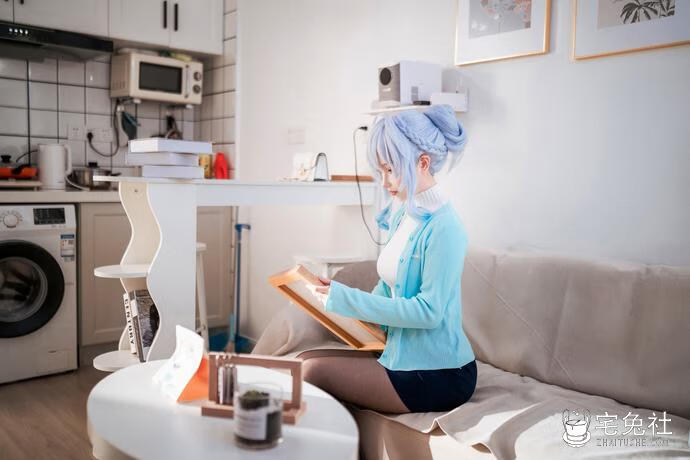 冷艳妩媚！rioko凉凉子雪女系列感受冰山美人的魔力