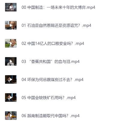 【付费课程】中国制造：一场未来十年的大博弈（完结）