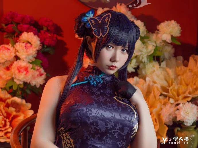 麻花麻花酱w软萌与丰盈的完美融合，Coser界的甜美巨香警告喵！