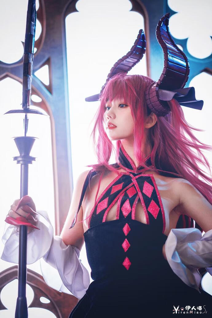 镜酱鬼刀风铃公主cos作品清新唯美的画面 堪比视觉盛宴