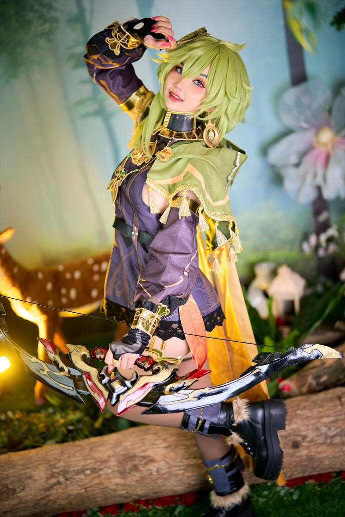 Joyce Lin2x – 原神 柯莱[45P4V-526M]