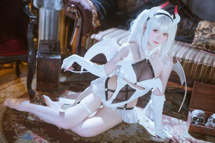 霜月shimo-Blanc Demon[21P-46M]