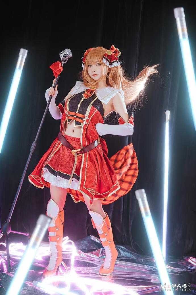是一只熊仔吗cos全集赏析 白到发光的软萌Coser！