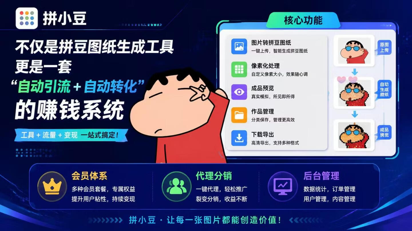 图片[1]-【会员专属】拼小豆代理卡密 - 87副业网-87副业网