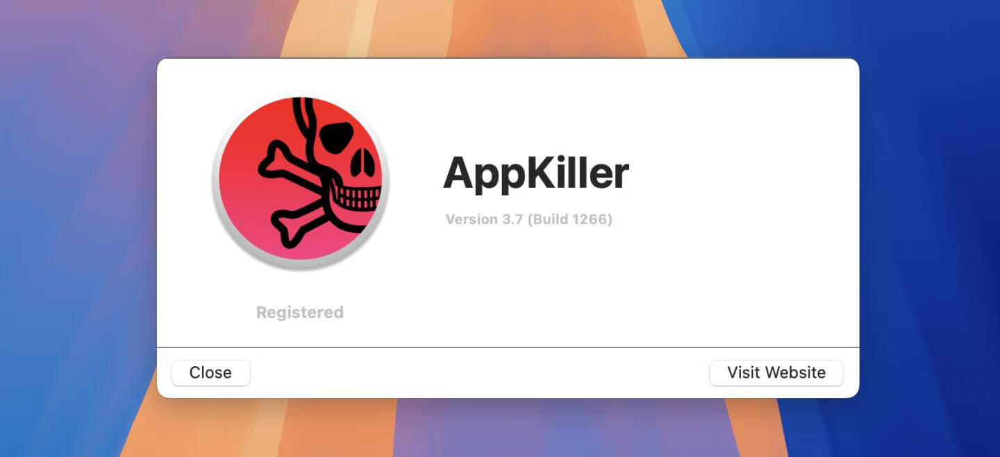 AppKiller for mac v3.7激活版 一键关闭应用