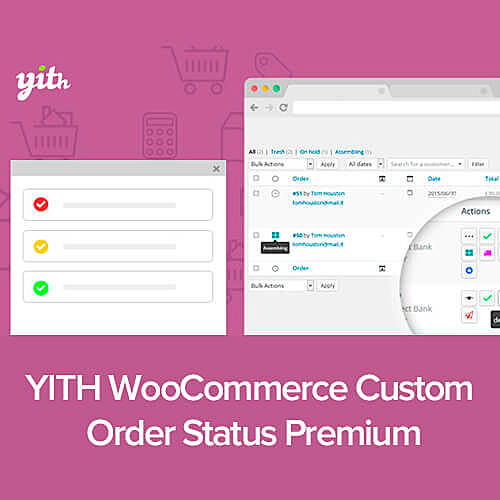 YITH WooCommerce Custom Order Status Premium 破解专业版中文汉化 自定义订单状态 