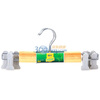 

[Jingdong supermarket] Qiao world solid wood hanger clothes rack pants skirt clip brace WL8011 six loaded