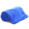 

Car kisses a dressing towel towel thick type 160CM * 60CM multi-purpose fine fiber towel blue