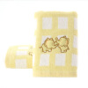 

Gold towel home textiles satin towel G1361 two loaded