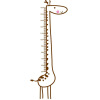 

Green reed third generation removable DIY decorative wall close paste giraffe LM2002 donated kitchen anti-oil paste 2