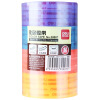 

Deli) 30007 color transparent tape 8mm * 30y (27.4 meters) 12 volumes / tube