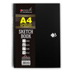 

Kaiser (KAISA) KS-00752 A4 110g European standard black PP surface coil Spiral sketch (210 × 297mm) 60 sheets