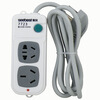 

Seebest 7733 3-position high-power socket plug-in board for air conditioning 10A to 16A with switch (1.8 meters) white