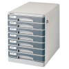 

(Comix) solid metal file cabinet seven with lock file cabinet office stationery B2202