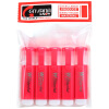 

Genvana G-0520 Flat Highlighter - Red (5 Pack