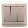 

Simon Electric (simon) N51031B-56 three open single control 55 series 86 type switch socket (champagne)