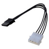 

Kingshare D4P to SATA15P power adapter cable (transfer stable / C4P15PF1)