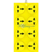 

Ai Yi IO Fun - L LMPS181-3 8 position control socket 3 meters yellow