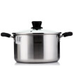 

Jingdong Supermarket Supor refined stainless steel soup pot 304 stainless steel thicker thick soup pot pot pot cooker cooker pot ST22Z1