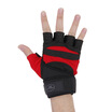 

ZUDS JOEREX non-slip equipment fitness basic training gloves wear-resistant sports fitness semi-finger gloves JOG-07  red&black