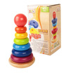 

Wood play family woods building blocks really true 22PCS early education puzzle