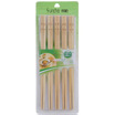 

Jingdong supermarket double gun Suncha laser engraved bamboo chopsticks solid color paintless chopsticks 10 double installed KZ1012