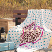 

Jingdong supermarket more love Dohia cartoon four seasons flannel blankets coral velvet blanket - forest singing 150 200cm