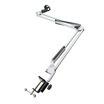

Double Connaught Y-02 Desktop Desktop Microphone Microphone Universal Swing Cantilever Mount Shockproof Telescopic White