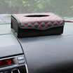 

Car kiss imitation crocodile folding tissue box car household pumping gray box