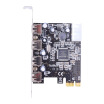 

Capricorn MOGE PCIEx1 to 4 USB20 expansion card MC2028 MOSCHIP chip