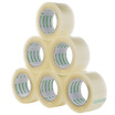

COMIX 6 package 55mm 150y 137 meters high transparent sealed wide tape office stationery JF5515-6