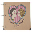 

Guangbo GuangBo HPA02051 couple album set 20 40 with stickers tape powder pen