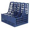 

Deli 9839 Sturdy Durable Six File Box File Basket Black