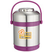 

Love home treasure multi-functional anti-overflow insulation barrels 1400ml 304 stainless steel purple