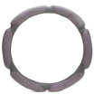

Che Zhi Wen Suede Series Car Steering Wheel Cover Black