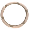 

Che Zhi Wen Suede Series Car Steering Wheel Cover Black
