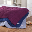 

Multi - favorite home - made special multi - purpose suede nap spring&autumn quilts blue 140 140CM