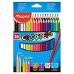 

Maple CH832017 is not easy to break oily color pencil 36 colors
