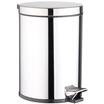 

Family foot safety stainless steel 8L trash can 21232