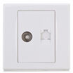 

Siemens SIEMENS switch socket products should be a series of computer TV socket 5TG06382NC01 elegant white