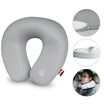 

Iron arm Astro Boy headrest car with U-neck pillow memory cotton pillow gray black single loaded XSJ-12G