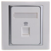 

Simon Electric simon S55214 a telephone jack 58 series 86-type switch socket elegant white