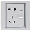 

Simon Electric simon S51086B five-hole with switch socket 58 series 86-type switch socket elegant white