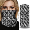 Unisex Rave Bandana Neck Gaiter Tube Headwear para mujeres hombres bufanda facial