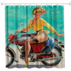 Gbtiger The Beauty On Motorbike Polyester Shower Curtain Bathroom High Definition 3D Printing Water Proof gbtiger kopen in de aanbieding Gbtiger The Beauty On Motorbike Polyester Shower Curtain Bathroom High Definition 3D Printing Water Proof gbtiger kopen in de aanbieding