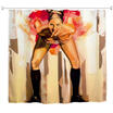 Gbtiger Cigar Girl Polyester Shower Curtain Bathroom High Definition 3D Printing Water Proof Anti Mold Multiple Sizes gbtiger kopen in de aanbieding Gbtiger Cigar Girl Polyester Shower Curtain Bathroom High Definition 3D Printing Water Proof Anti Mold Multiple Sizes gbtiger kopen in de aanbieding