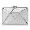 Fawziya Glitter Clutch 3D Rhombic Metallic Evening Clutches For Wedding And Party fawziya kopen in de aanbieding