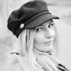 Mujeres Baker Boy Cap Black Ladies Sombrero militar Lana British Style Pintor Cap Primavera Otoño Vint edad Newsboy Caps