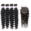 Ishow Brazilian Remy Human Hair Weave Deep Wave 4Pcs Bundles With Lace Closure Virgin Cheap Extensions ishow kopen in de aanbieding Ishow Brazilian Remy Human Hair Weave Deep Wave 4Pcs Bundles With Lace Closure Virgin Cheap Extensions ishow kopen in de aanbieding