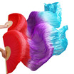 Yi Na Sheng Wu New Arrivals Stage Performance Dance Fans 100 Silk Colored 180Cm Women Belly 2Pcs Redpurpleturquoise yi na sheng wu kopen in de aanbieding Yi Na Sheng Wu New Arrivals Stage Performance Dance Fans 100 Silk Colored 180Cm Women Belly 2Pcs Redpurpleturquoise yi na sheng wu kopen in de aanbieding